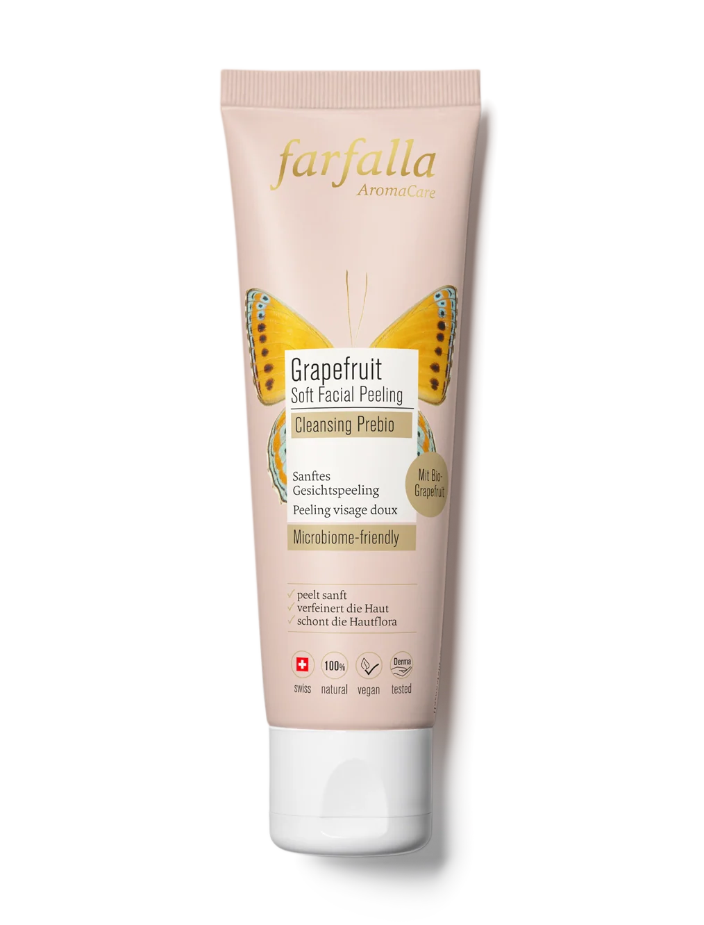 Soft Facial Peeling Grapefruit Cleansing Prebio