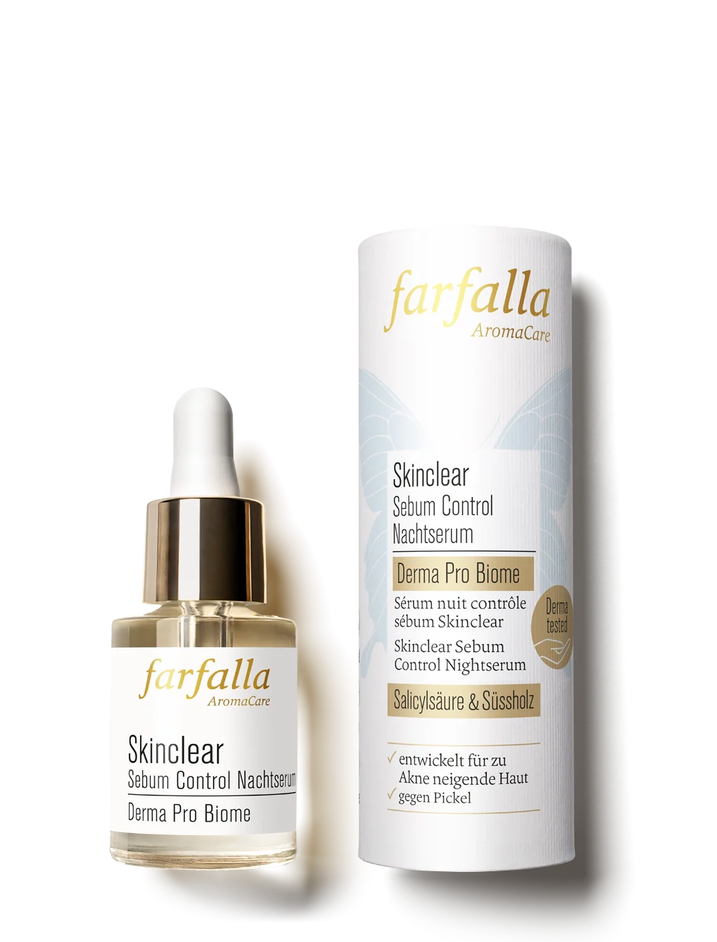 Sebum Control Nachtserum Skinclear Derma Pro Biome